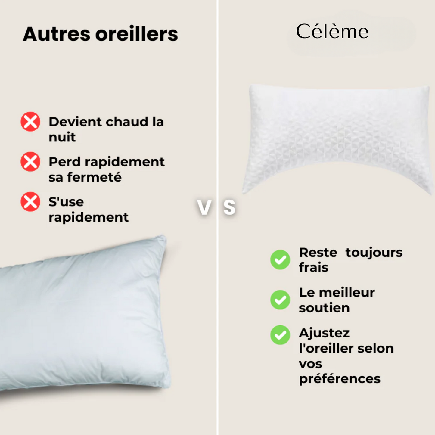 Oreiller Célème